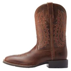 Ariat Men's Sport Big Country Almond Buff Square Toe Boot -Cinc Clothing Shop 10044561 031
