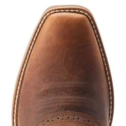 Ariat Men's Hybrid Roughstock Sorrel Crunch Square Toe Boot -Cinc Clothing Shop 10044565 051