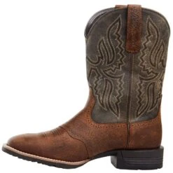 Ariat Men's Hybrid Ranchway Earth 11in Arizona Brown Top -Cinc Clothing Shop 10046987 03