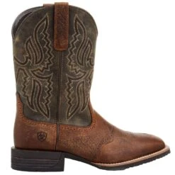 Ariat Men's Hybrid Ranchway Earth 11in Arizona Brown Top -Cinc Clothing Shop 10046987 05