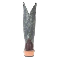 Rios Of Mercedes Women's Ride Ready Nicotine Smooth Ostrich 15` Green Top Boot 10 Rios Of Mercedes Women's Ride Ready Nicotine Smooth Ostrich 15` Green Top Boot -Cinc Clothing Shop 102309 3