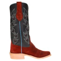 Rios Of Mercedes Men's Hot Red Waxy Commander Roughout Cowboy Boot 11 Rios Of Mercedes Men's Hot Red Waxy Commander Roughout Cowboy Boot -Cinc Clothing Shop 103602 4