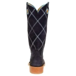Men's Rios Of Mercedes Navy Mustang 15 Navy Mustang Roughout Cowboy Boot -Cinc Clothing Shop 103819 3