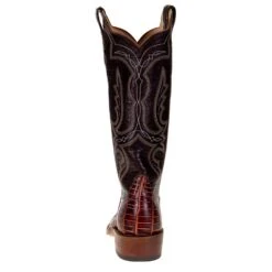 Rios Of Mercedes Ladies Rios Cognac Caiman Belly 14` Chocolate Top Cutter Toe 10 Rios Of Mercedes Ladies Rios Cognac Caiman Belly 14` Chocolate Top Cutter Toe -Cinc Clothing Shop 103873 3