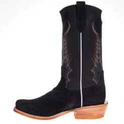 Rios Of Mercedes Men's Black Carpincho 13in. Black Buffamonte Top Cutter Toe Boot -Cinc Clothing Shop 105837 2