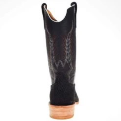 Rios Of Mercedes Men's Black Carpincho 13in. Black Buffamonte Top Cutter Toe Boot -Cinc Clothing Shop 105837 3