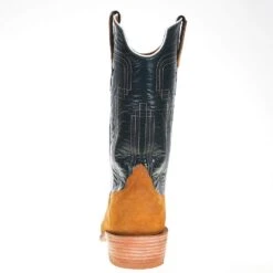 Rios Of Mercedes Men's Rios Of Mercedes Rust Crazy Horse 13in. Green Velvet Kidskin Top Boots -Cinc Clothing Shop 106139 3