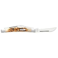 Case Amber Bone SS - Peach Seed Jig Small Congress -Cinc Clothing Shop 10723 C SP Knife 099 6468 SS SmallCongress PT03