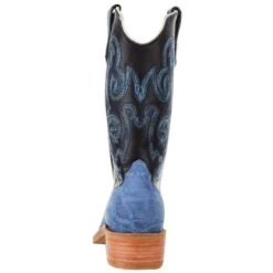 Rios Of Mercedes Men`s RR Blue Buffed Elephant 13` Black Top Cowboy Boot -Cinc Clothing Shop 107365 4