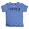 Twisted Filly Boys Blue Just Cowboyin Short Sleeve Tee -Cinc Clothing Shop 107618 default l