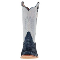 Rios Of Mercedes Men's Navy Vintage Python 13in Polar Buffamonte Cutter Toe Boot -Cinc Clothing Shop 108276 02