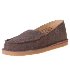 Twisted X Kids Chocolate Shimmer Loafer