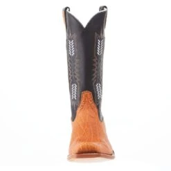 Rios Of Mercedes Men's Honey Elephant 13in Black Waxy Kansas Top TK Toe Boot -Cinc Clothing Shop 109341 02