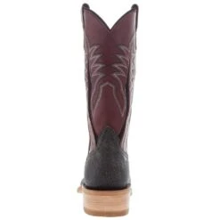 Rios Of Mercedes Men's Grey Cape Buffalo 13in Oxblood Waxy Kansas Top KS Toe Boot -Cinc Clothing Shop 109345 04