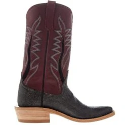 Rios Of Mercedes Men's Grey Cape Buffalo 13in Oxblood Waxy Kansas Top KS Toe Boot -Cinc Clothing Shop 109345 05