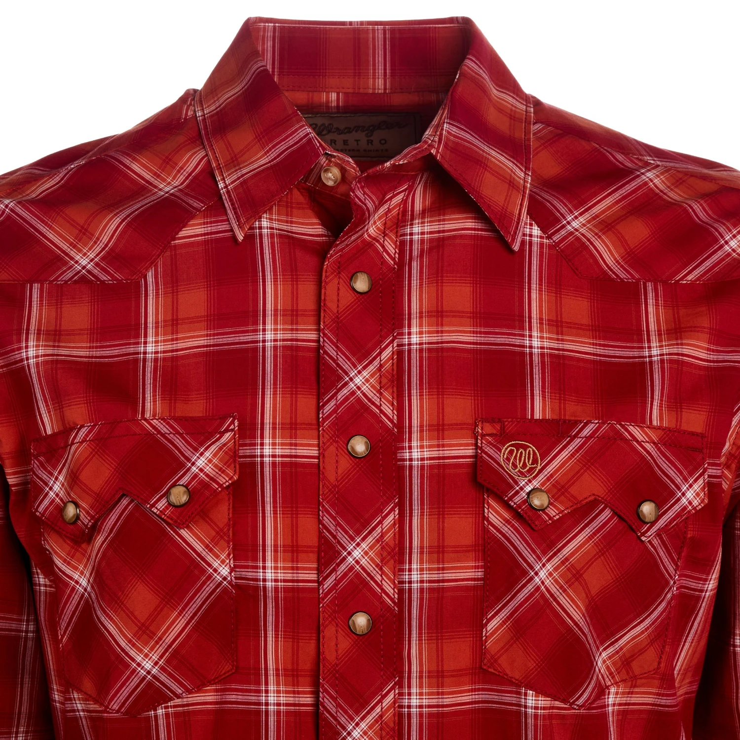 Wrangler Men's Retro Plaid 2 Pack Snap Shirt 6 Wrangler Men's Retro Plaid 2 Pack Snap Shirt - Image 4