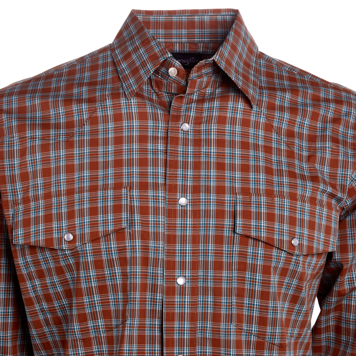 Wrangler Men's Retro Plaid 2 Pack Snap Shirt 5 Wrangler Men's Retro Plaid 2 Pack Snap Shirt - Image 3
