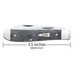 Case Gray Birdseye Maple - Smooth Mini Trapper -Cinc Clothing Shop 11011 C SP Knife 365 7207W SS MiniTrapper PT01