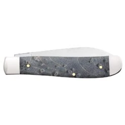 Case Gray Birdseye Maple - Smooth Mini Trapper -Cinc Clothing Shop 11011 C SP Knife 365 7207W SS MiniTrapper PT02