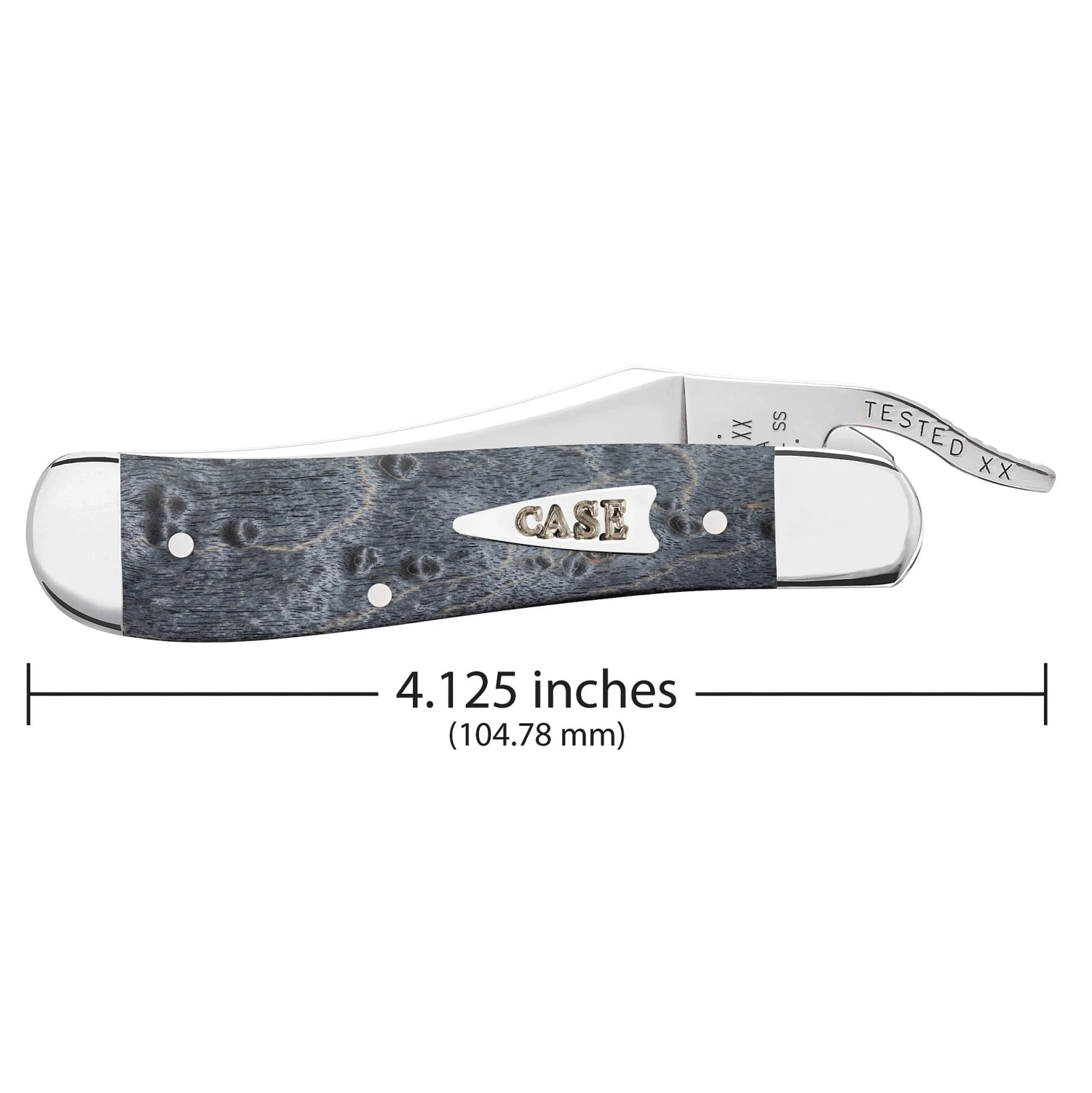 Case Gray Birdseye Maple - Smooth RussLock 4 Case Gray Birdseye Maple - Smooth RussLock - Image 2