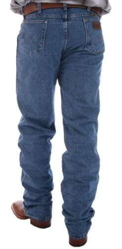 Wrangler Men's Cowboy Cut Stonewash Denim Jeans