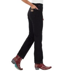 Wrangler Women's Cowboy Cut Slim Fit Jeans -Cinc Clothing Shop 112315293 02