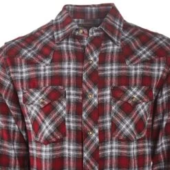 Men's Wrangler Retro Flannel Long Sleeve Shirt -Cinc Clothing Shop 112317109 1