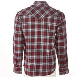 Men's Wrangler Retro Flannel Long Sleeve Shirt -Cinc Clothing Shop 112317109 3