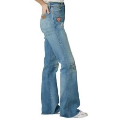Wrangler Women's X Fender Westward Rockstar Souvenir Jean -Cinc Clothing Shop 112317809 3
