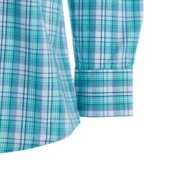 Wrangler Mens George Strait Teal Button Down -Cinc Clothing Shop 112324879 03