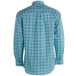 Wrangler Mens George Strait Teal Button Down -Cinc Clothing Shop 112324879 04