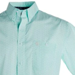 Wrangler Mens George Strait Short Sleeve Button Down 8 Wrangler Mens George Strait Short Sleeve Button Down -Cinc Clothing Shop 112324895 02
