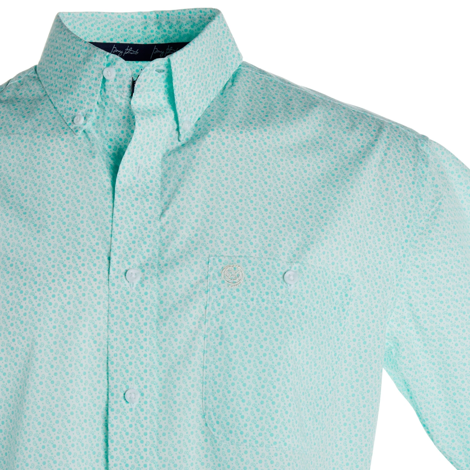 Wrangler Mens George Strait Short Sleeve Button Down 5 Wrangler Mens George Strait Short Sleeve Button Down - Image 3