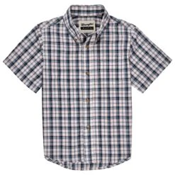 Wrangler Boy's Riata Short Sleeve Shirt -Cinc Clothing Shop 112326420 02