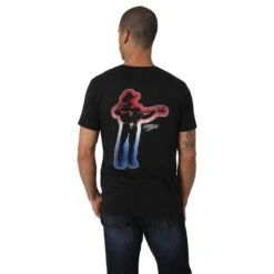Wrangler Men's George Strait Silhouette Glow T-Shirt 5 Wrangler Men's George Strait Silhouette Glow T-Shirt -Cinc Clothing Shop 112328846 20 2