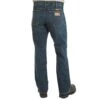 Wrangler Mens FR Slim Boot Cut Caden Dark Tint Jeans -Cinc Clothing Shop 112407 default l