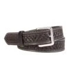 Texas Saddlery Black Waffle Pattern Belt -Cinc Clothing Shop 114873 default l