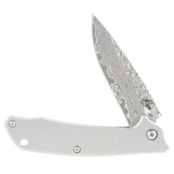 Roper Knives Maverick Frame Lock Damascus Knife