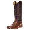 Men's R Watson Kango Tobac Full Quill Ostrich 13in. Espresso Goat Top Boots -Cinc Clothing Shop 116657 default l