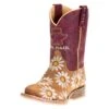 Tin Haul Footwear Kids Lil Blossom Bumblebee Sole 8in. Shaft Cowgirl Boots -Cinc Clothing Shop 117706 default l