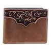 Gem Dandy Accessories Men's Leather Bi Fold Wallet With Tooled Accents -Cinc Clothing Shop 120280 default l