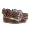 Men's Ariat Basketweave Brown Belt