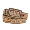 Men's Nocona Tan Belt With Stitching -Cinc Clothing Shop 120518 default l
