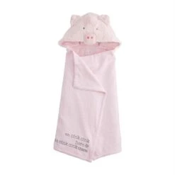 Mud Pie Baby Pig Hooded Towel -Cinc Clothing Shop 12130051 1