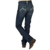 Ariat R.E.A.L. Mid Rise Stretch Icon Stackable Straight Leg Jean -Cinc Clothing Shop 123153 default l