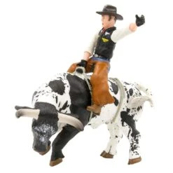 Little Buster Toys Bucking Bull And Rider Play Set