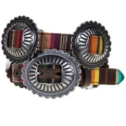 Women's Ariat Serape Concho Belt