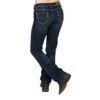 Rock & Roll Cowgirl Riding Extra Stretch Dark Wash Jeans -Cinc Clothing Shop 125614 default l
