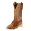 Nrs Footwear Men's Corral Rodeo Performance Antique Saddle Caiman 12in. Tan Embroidery Top -Cinc Clothing Shop 126620 default l