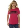 Wrangler Women's Tough Enough To Wear Pink Tee 1 Wrangler Women's Tough Enough To Wear Pink Tee -Cinc Clothing Shop 127414 default l